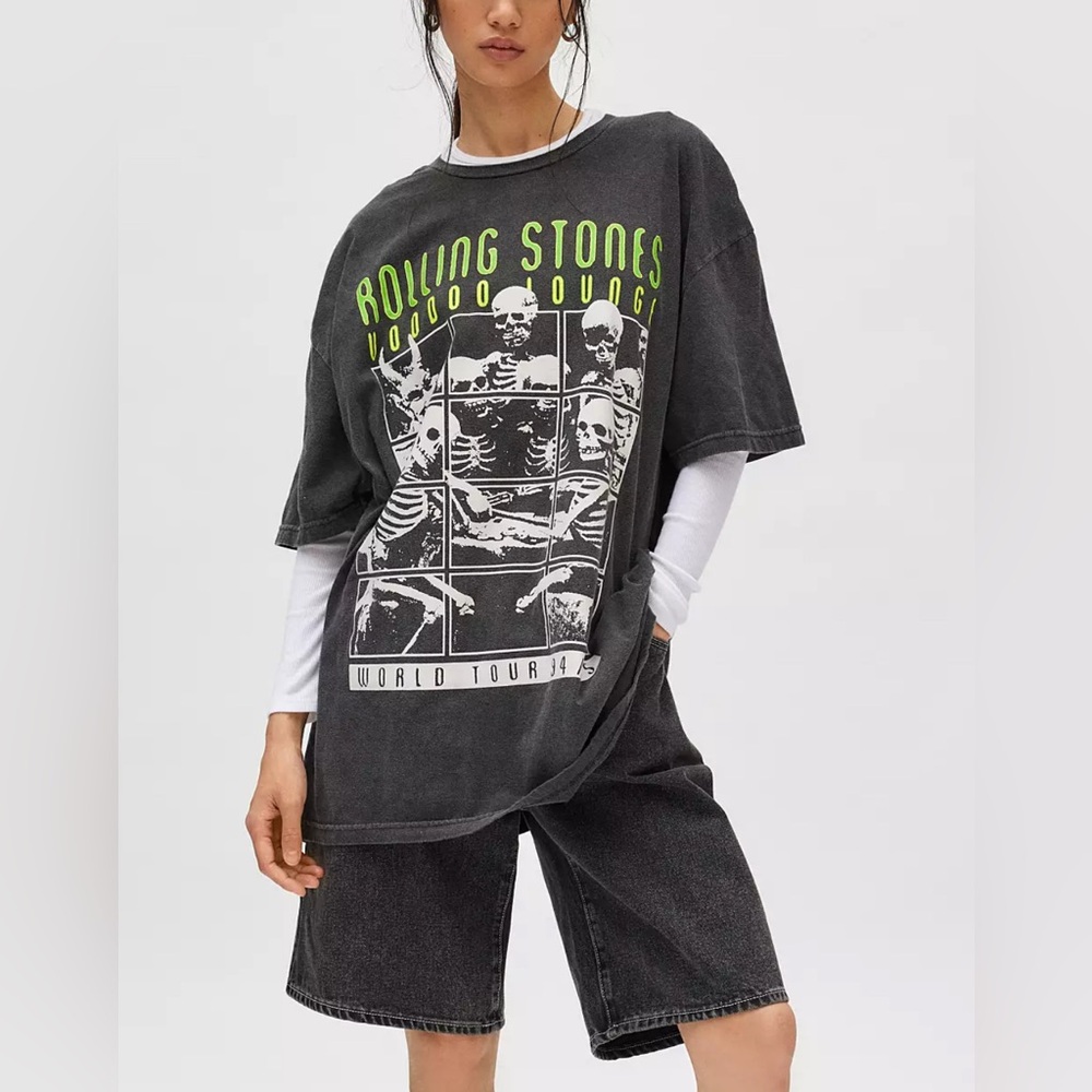 UO Rolling Stone Graphic T-Shirt Dress